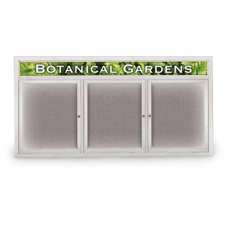 United Visual Products Open Faced Traditional Corkboard, 72x36" UV645A-WHITE-BLACK